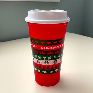 STARBUCKS Limited Edition 2020 Holiday Travel Mug w/Lid